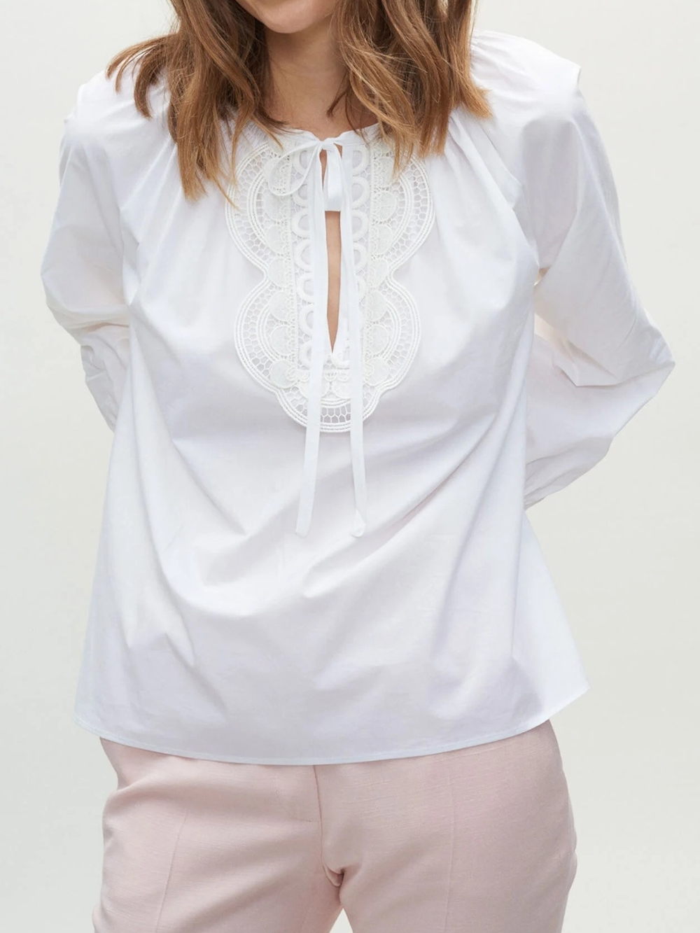 Claudie Pierlot Flared Blouse Top - NWT Sz 36